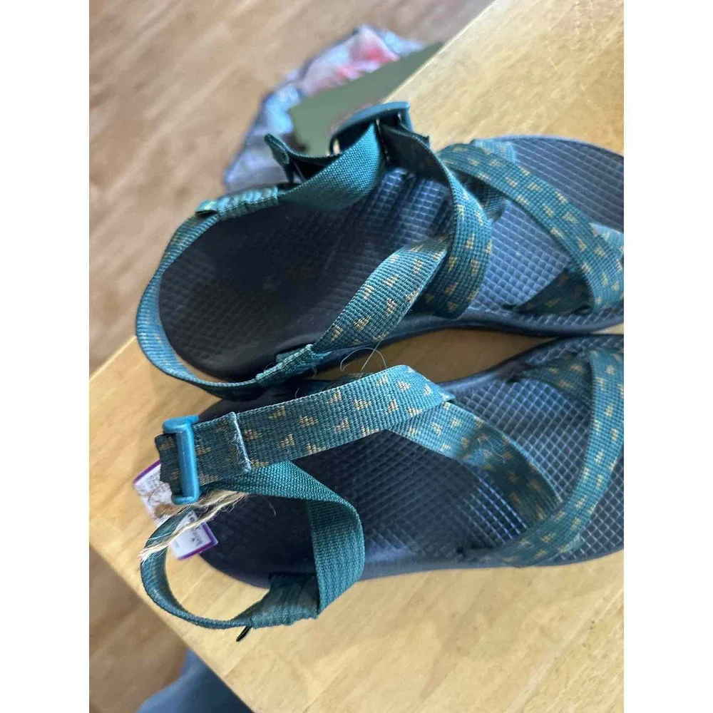 Chaco green strap